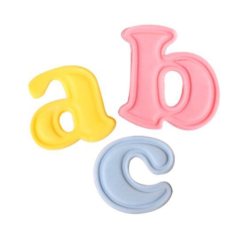 Cake Star Push Easy Cutters – Lowercase Alphabet Set 26 Piece