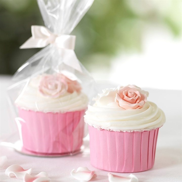 Clear Cupcake Bag – 12 piece