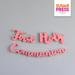 Sugar Press Communion & Confirmation Phrase