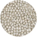 FunCakes Soft Pearls – Medium Metallic Silver 55g