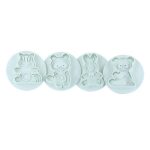 Cake Star Plunger Cutter Cute Animals – 4 piece