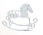 Rocking Horse White 5.5cm