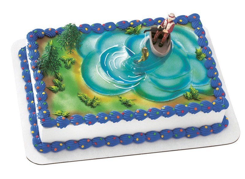 Decopac Fisher with Action Fish