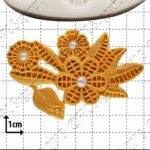 FPC Art Deco Flowers Silicone Mould