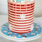 Christmas Friends 10″ Round Masonite Board