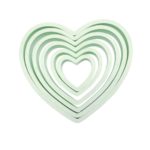 PME Heart Cutters Set/6