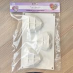 Purple Cupcake- Silicone Cakesicle Mould – Medium Geo Heart