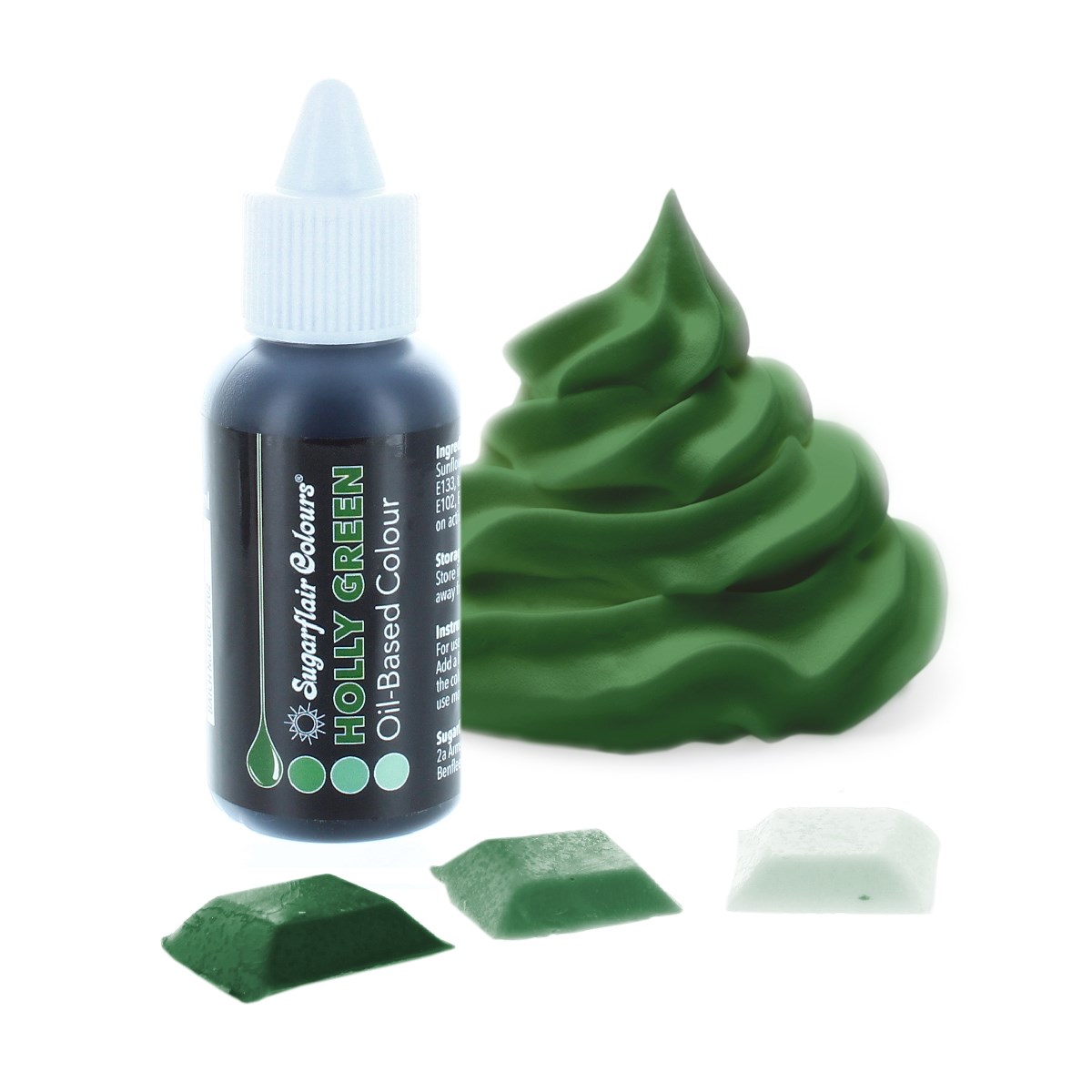 Sugarflair Oil Based Colours- Holly Green
