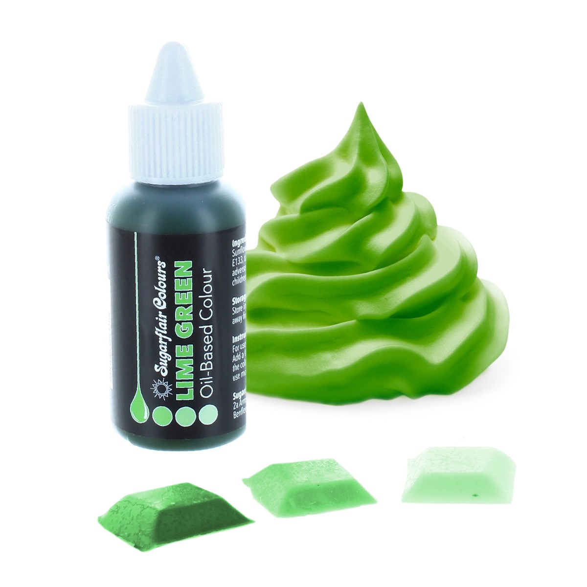 Sugarflair Oil Based Colours- Lime Green