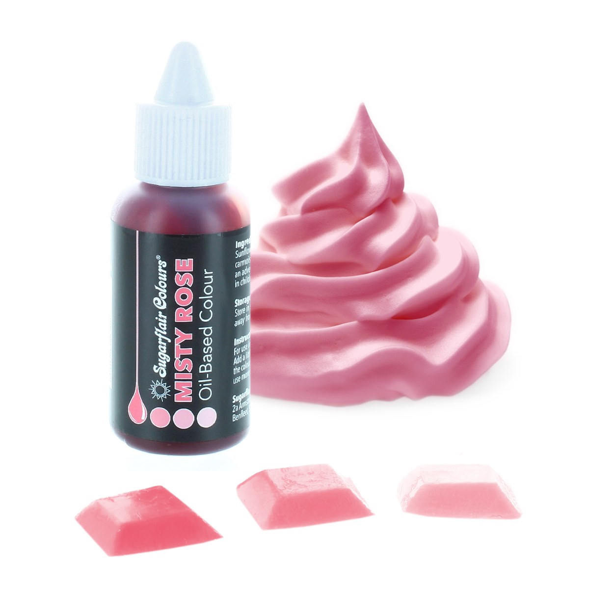 Sugarflair Oil Based Colours- Misty Rose