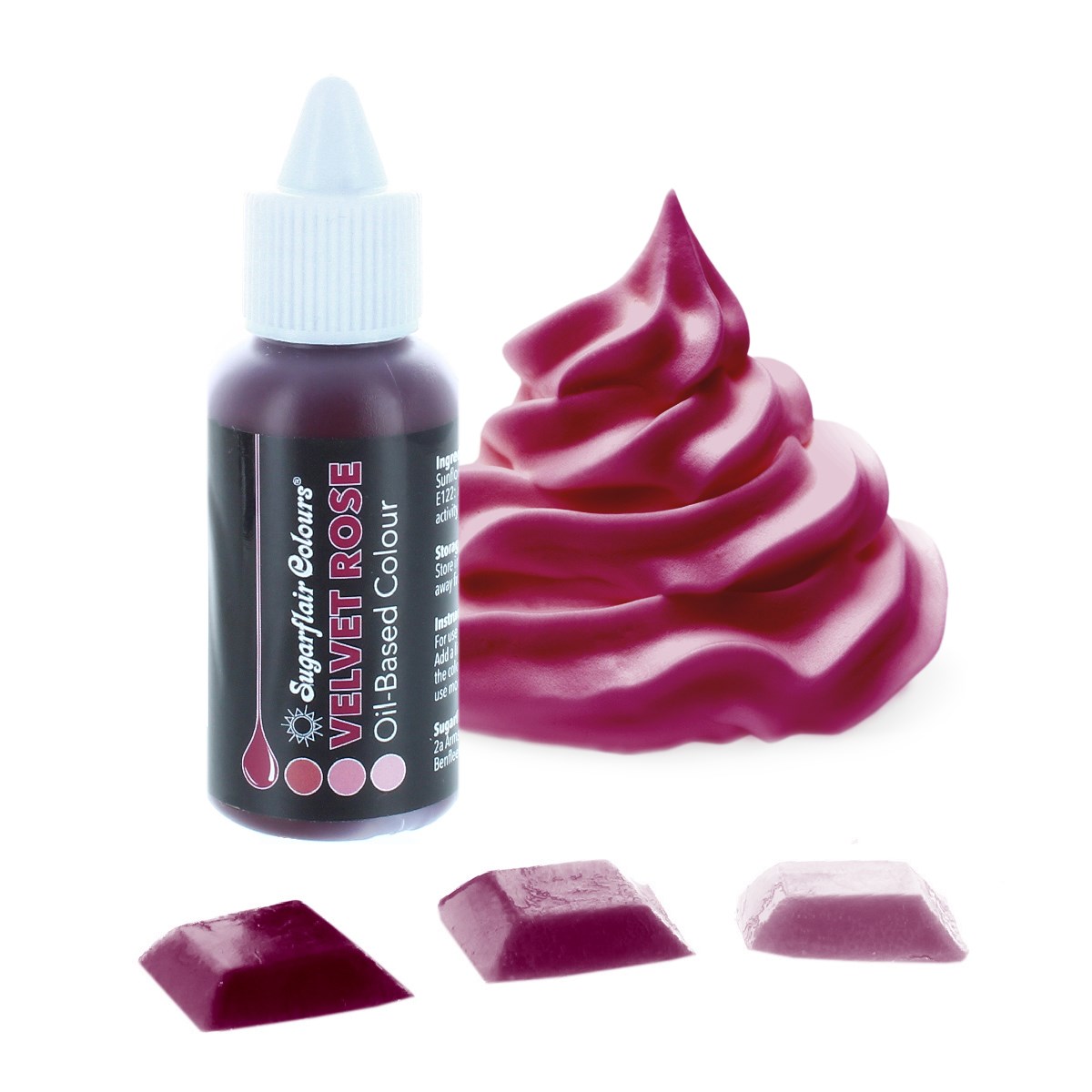 Sugarflair Oil Based Colours- Velvet Rose