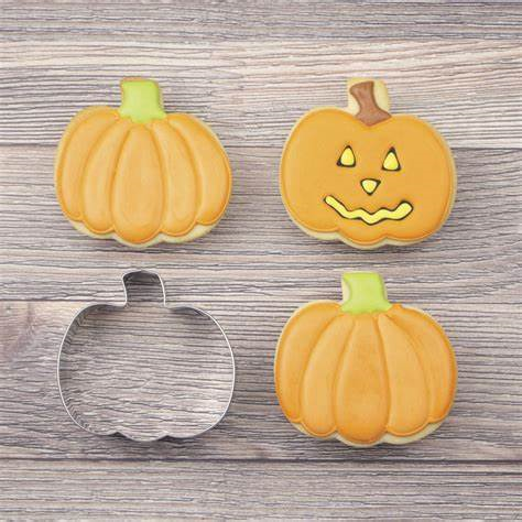 Cookie & Cake Cutter Pumpkin Set of Two