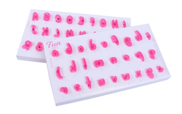 PME Fun Fonts- Alphabet  Letters Upper And Lower Case Of Collection 3