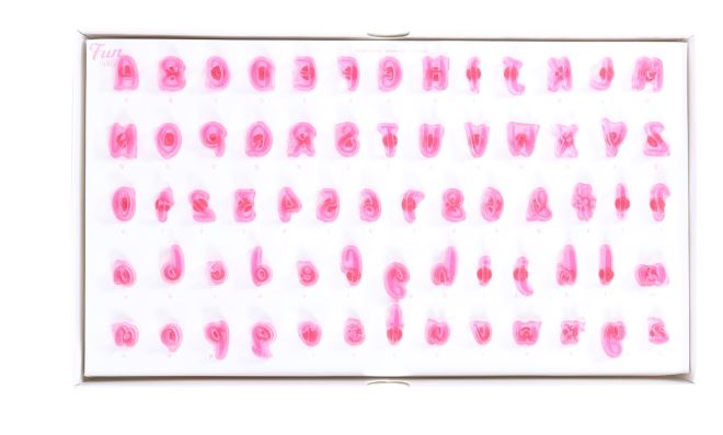 PME Fun Fonts-Cupcakes & Cookie Collection 3