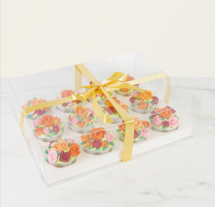 PME Crystal Cupcake Box 12 Cupcakes