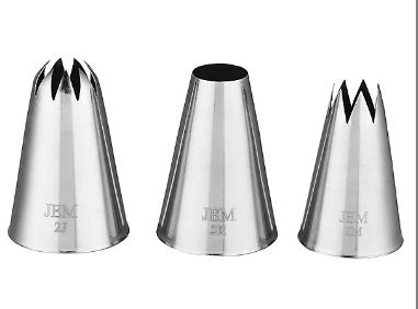 JEM Nozzles Set Of 3 –  Large Cupcakes Collection