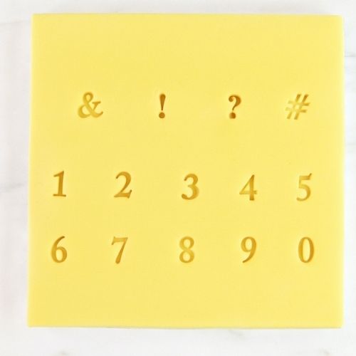 PME Fun Fonts –  Numbers & Special Set Collection 2