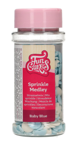 Funcakes Medley Baby Blue Sprinkle 50g