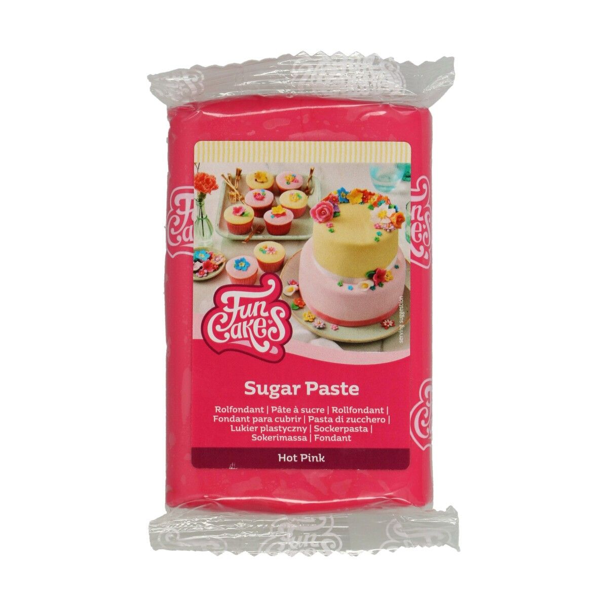 FunCakes Sugarpaste Hot Pink 250g