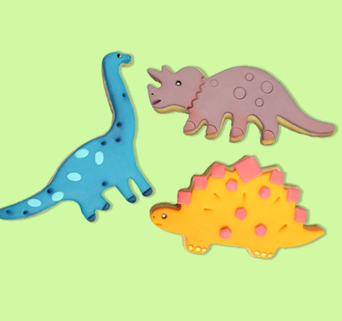 Cookie & Cake Cutter Dinosaur Set of 3