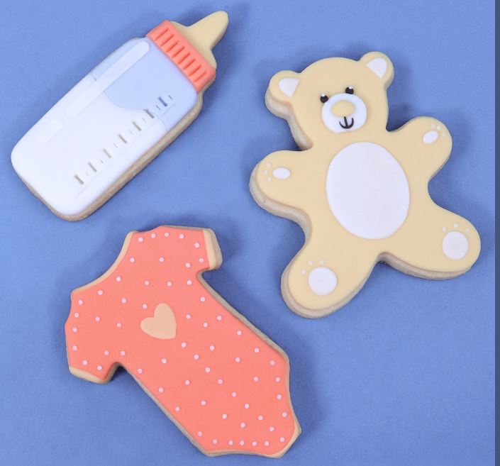 PME Cookie & Cake Cutter New Baby Set of 3