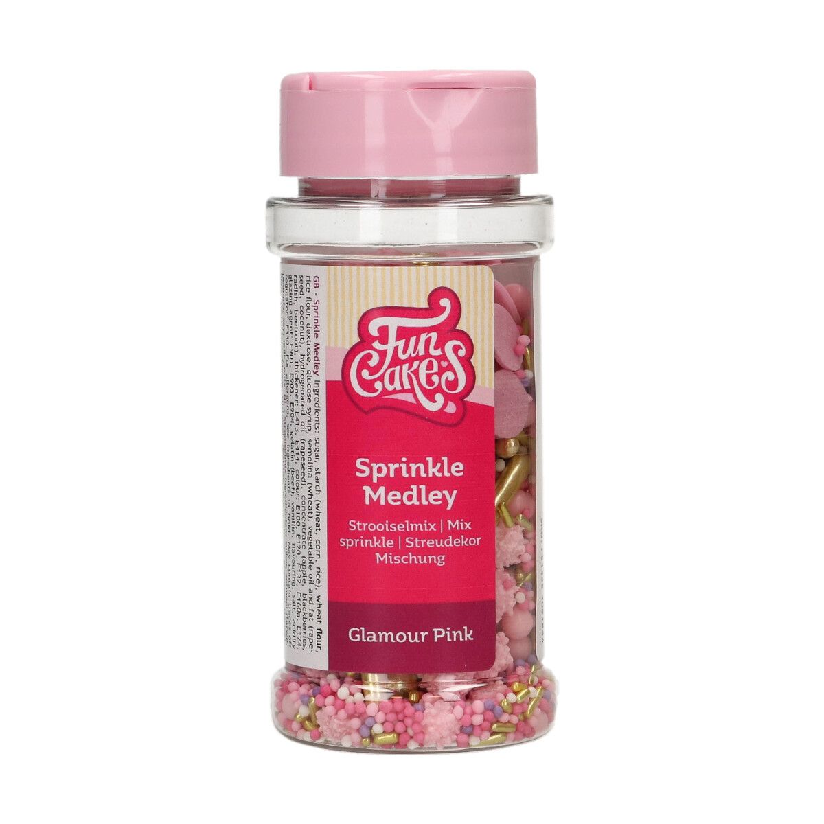 Funcakes Medley Glamour Pink Sprinkle 65g