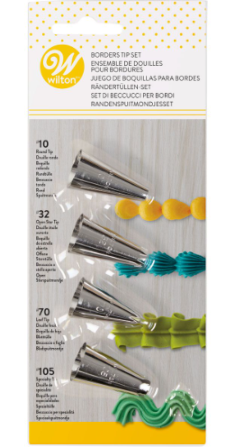 WILTON :  BORDERS TIP SET/4