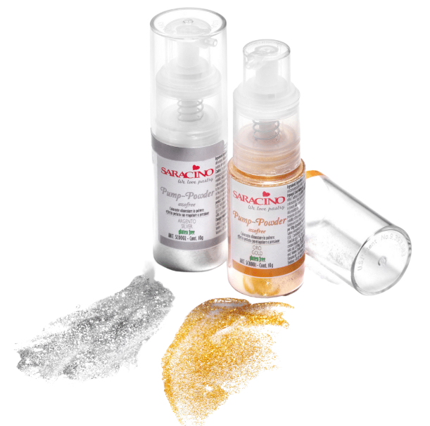 Saracino Pump Glitter Dust – Silver
