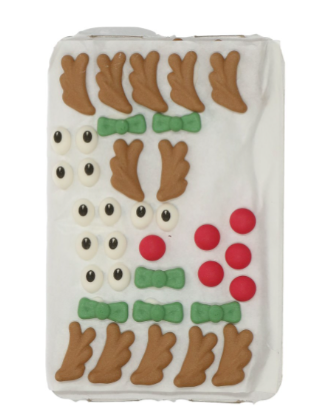 Edible Wilton Ryl Icing Reindeer 12 Pce