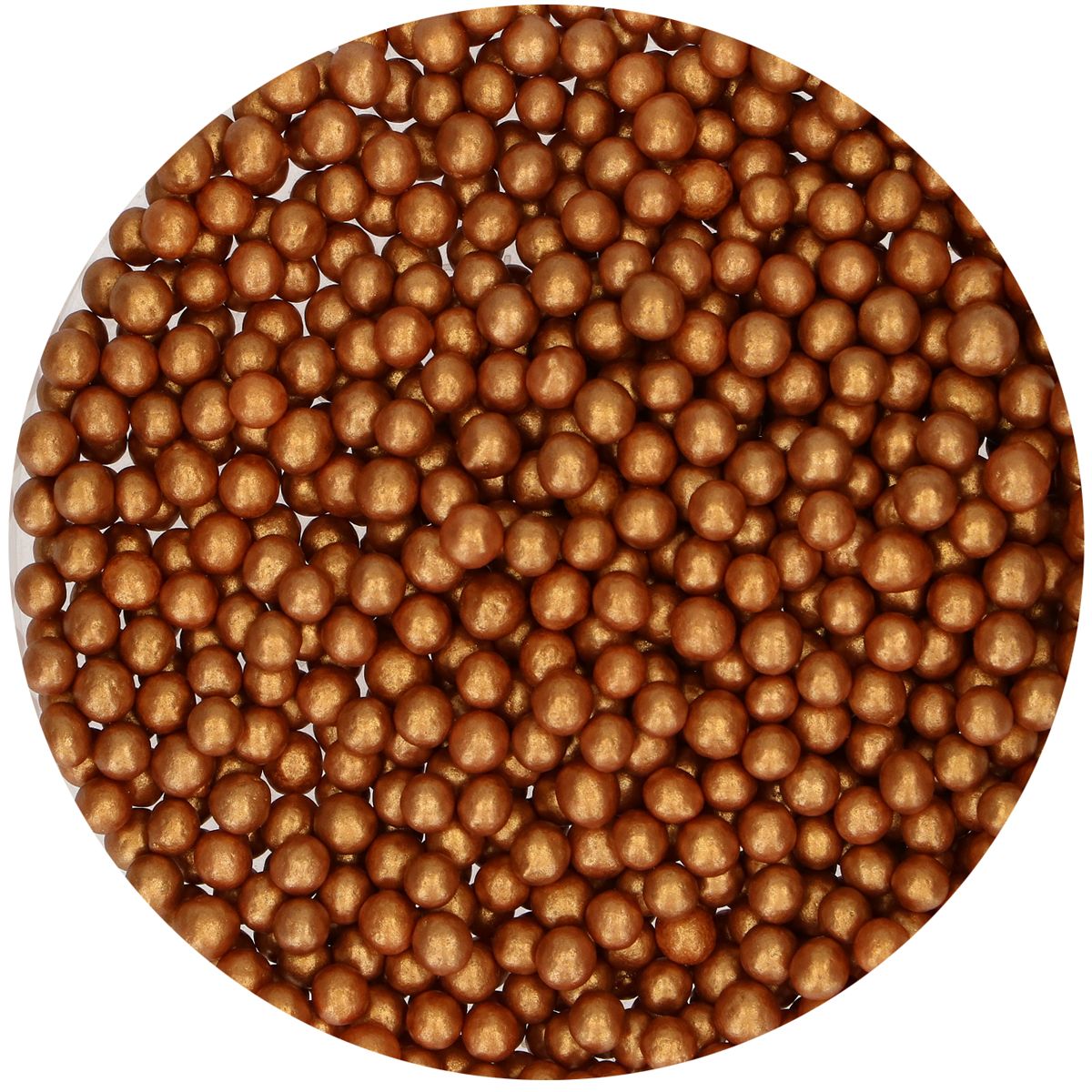 FunCakes Sugarpearls – Soft Pearls Medium Bronze Gold 60g