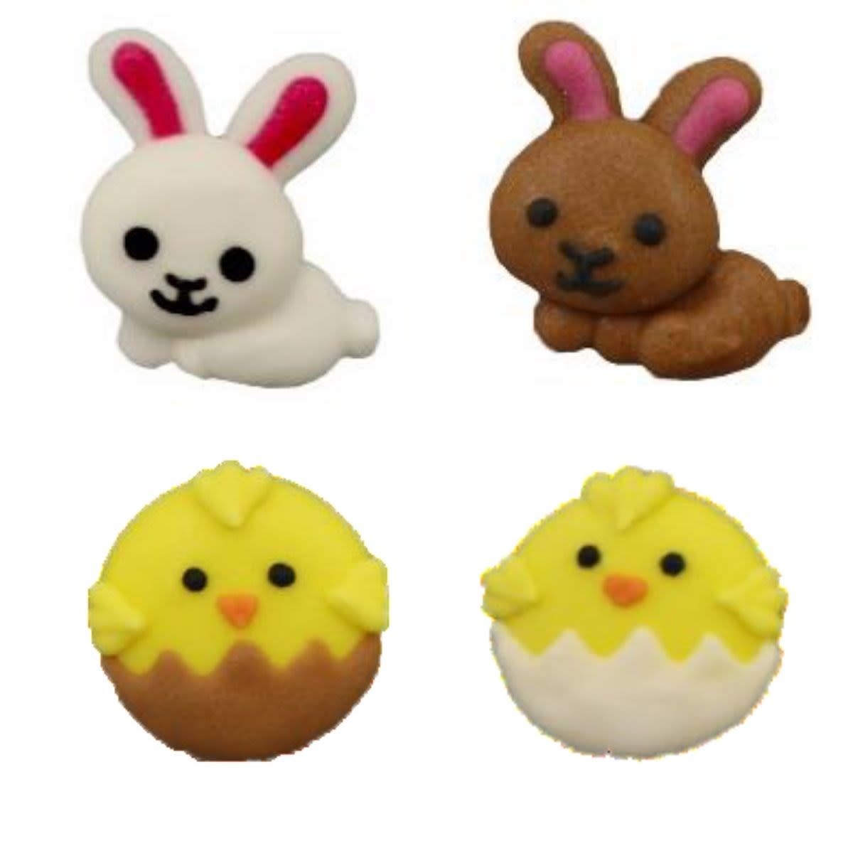 Culpitt -Sugar Chick & Bunny Edible Decorations