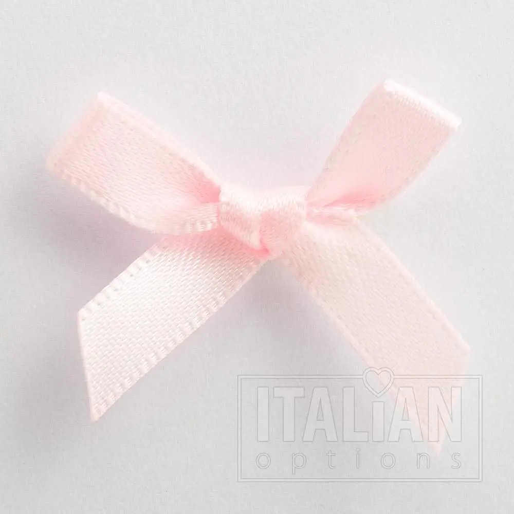 Double Faced Satin Ribbon – Pale Pink 6mm  (Sold by the metre)