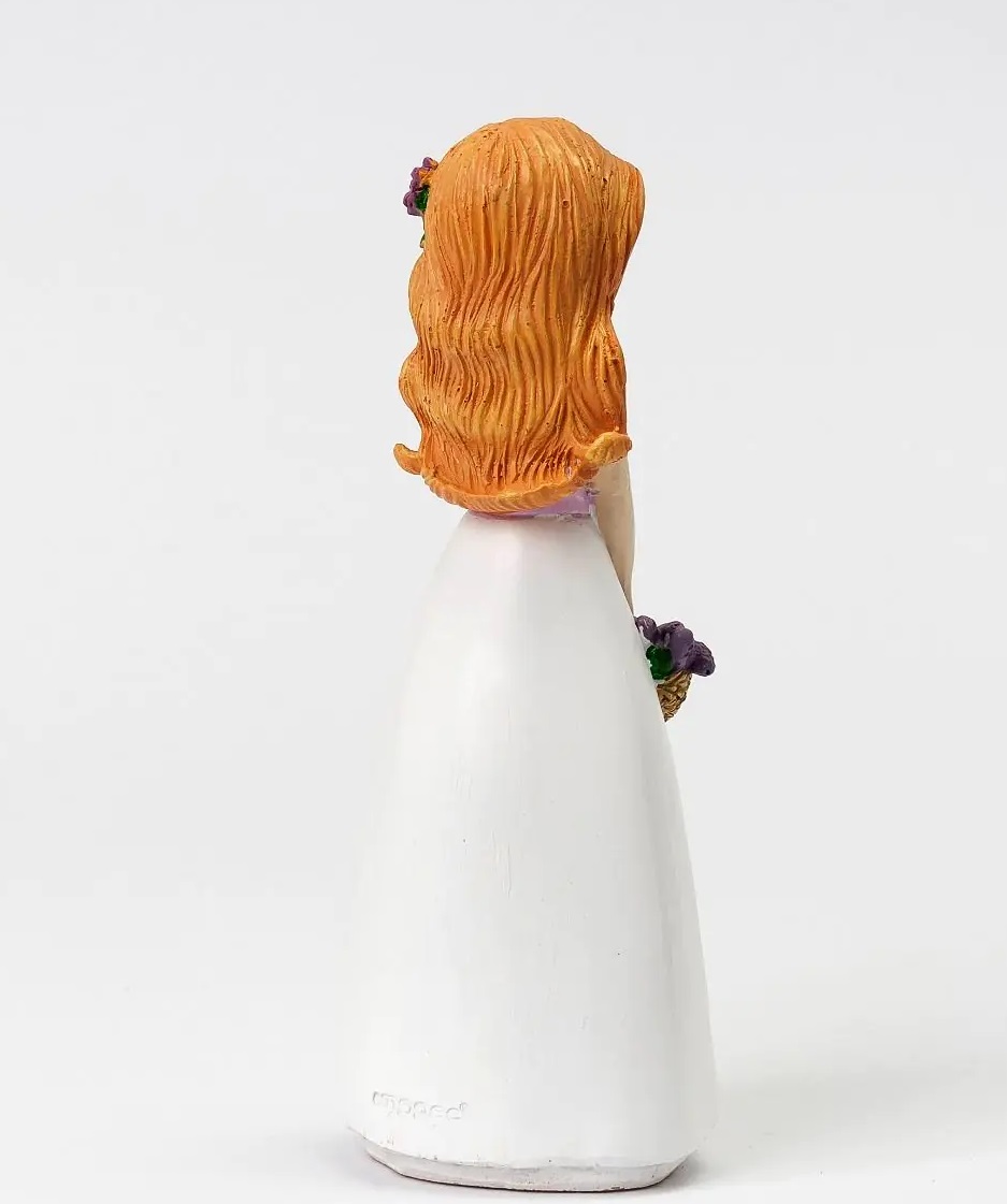 Communion girl basket flowers 15,5 cm