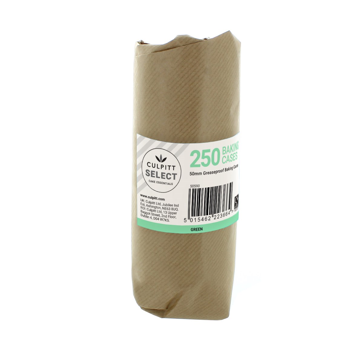 Culpitt Select Baking Cases -Green pk/250