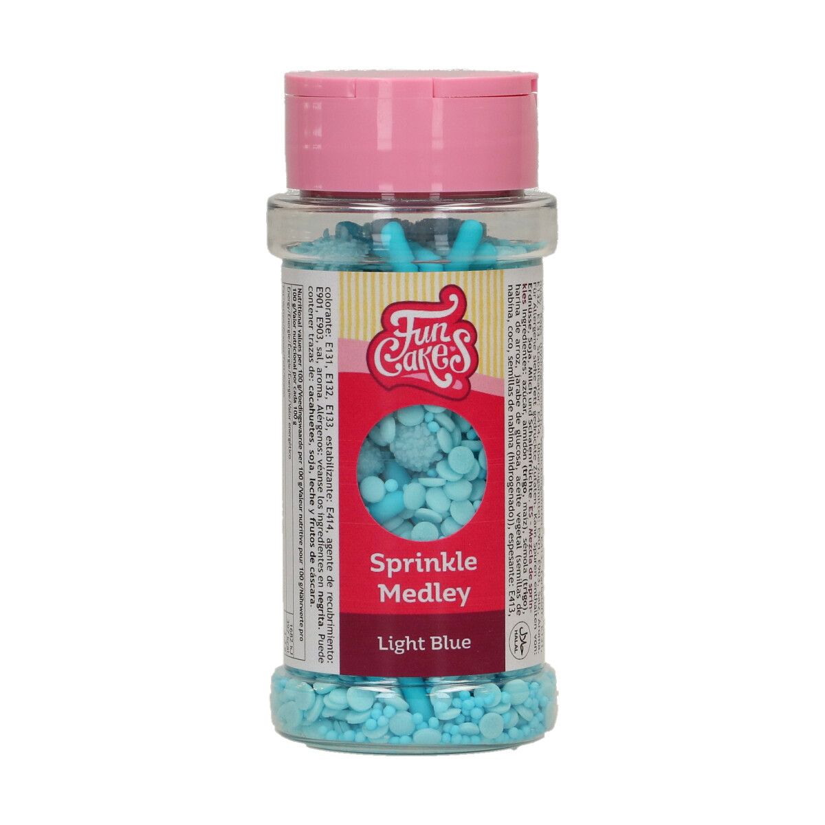 FunCakes Sprinkle Medley Light Blue 70g
