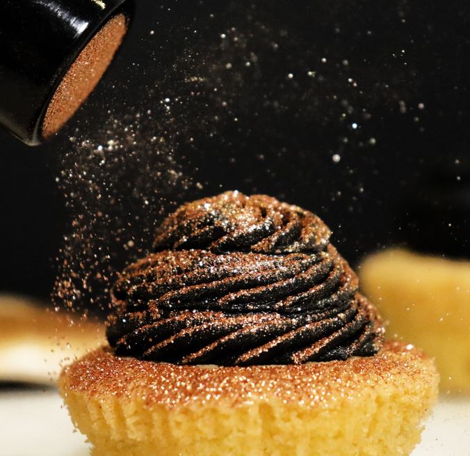 PME Edible Lustre Snow – Rose Gold 10g