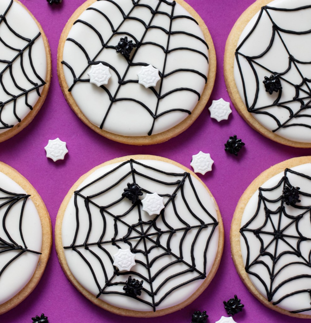 Halloween Sprinkle Charms –Spooky Spiders 25g