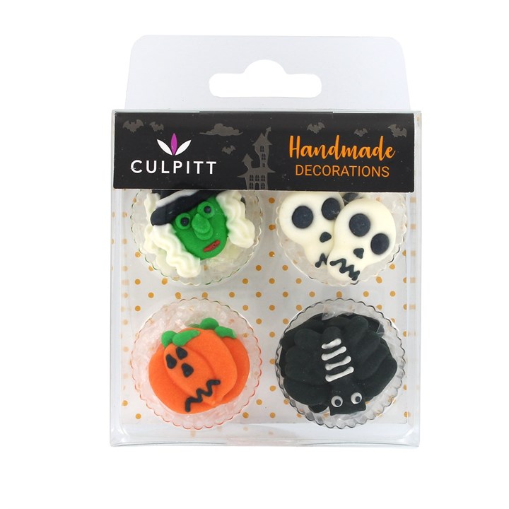 Assorted Halloween Sugar Decorations pk/12
