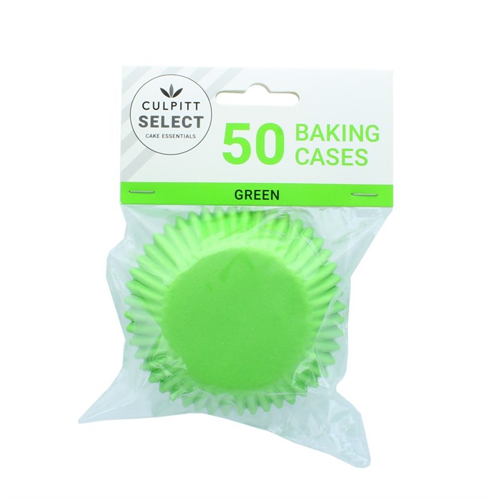 Culpitt Green Plain Baking Cases PK/50