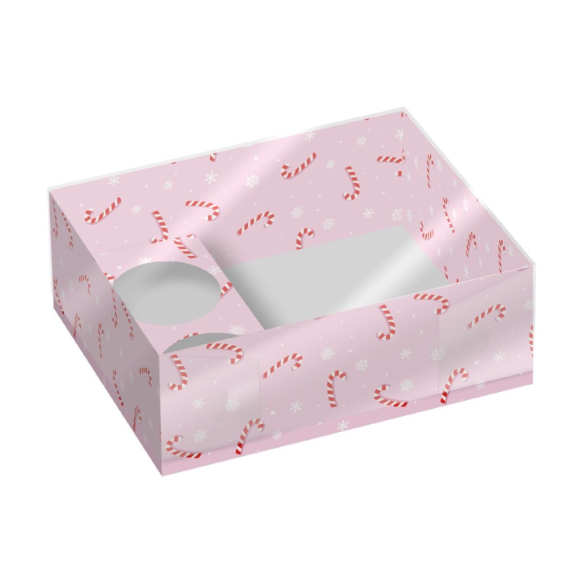 Simply Making Treat & Cupcake Box 2 pk/2 – Candy Canes