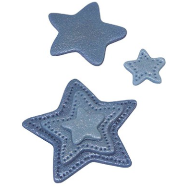 PME Stainless Steel Cutters – Star Set of 3