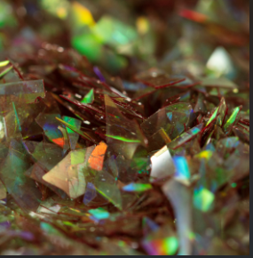 Magic Sparkles, Edible Iridescent Glitter –Green Emerald (3g)