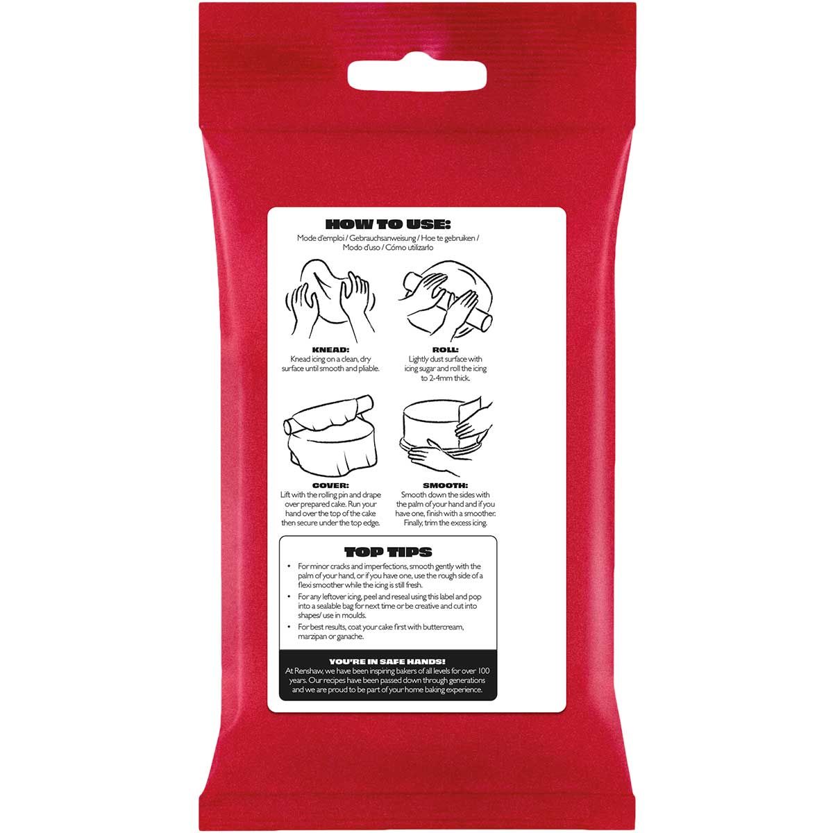 Renshaw Fondant Icing White 250g