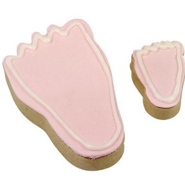 Cookie & Cake Cutter  Foot Set of 2