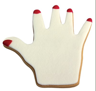 Cookie & Cake Cutter Hand Set of 2