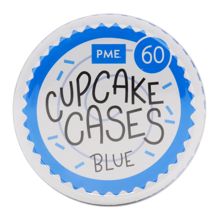 PME Cupcake Cases Blue Pk/60