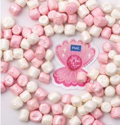PME Crunch Mallows – Pink & White 86g