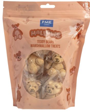 PME Marshmallow Treats – Teddy Bears Pk/12