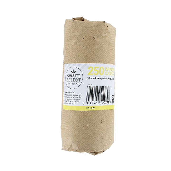 Culpitt Select Baking Cases – Yellow pk/250
